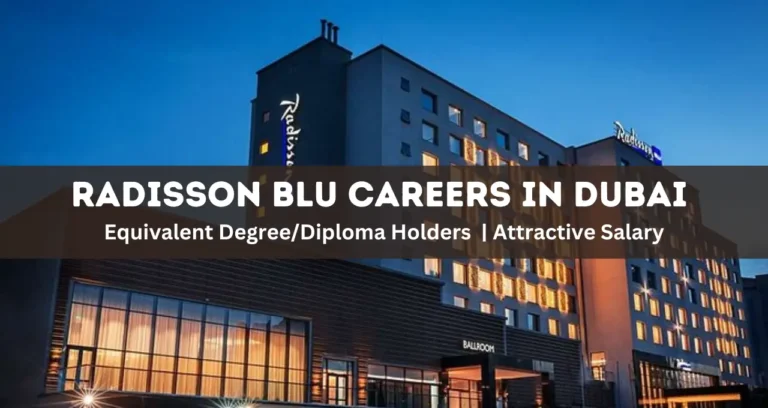 Radisson Blu Careers in Dubai